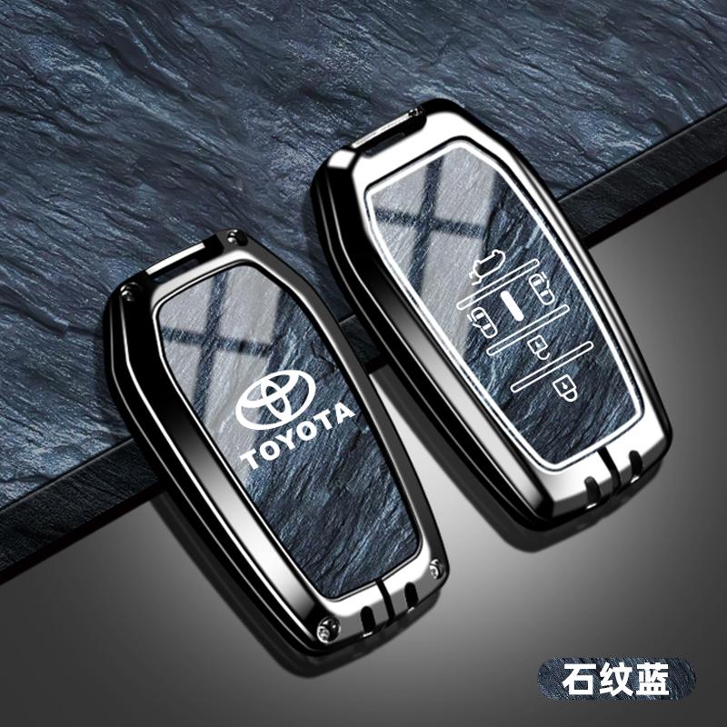 

Чохол-оболонка для ключа-пульта автомобіля Для Toyota RAV4 Corolla C-HR Crown Camry Land Cruiser Prado Yaris Avensis Захисні Аксесуари