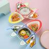 Airplane Car Shaped Dinner Plate Creative Kid's Lunch Plate Practical Feeding Food Tray  Household