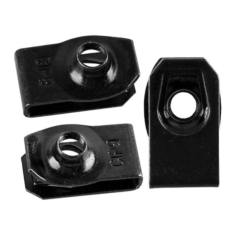 M6 Body Bolt U-Nut Clip Fastener Retainer Kit Fit for Honda Engine Cover Undertray Splash Shield Guard 150171197