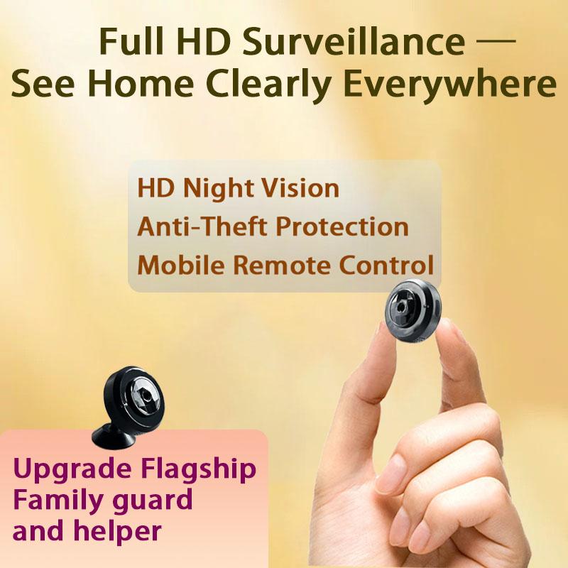 Brand Full HD Small Home Camera - Wireless WiFi Remote Monitoring, Mobile Phone Connect, Indoor Plug-and-Play Display