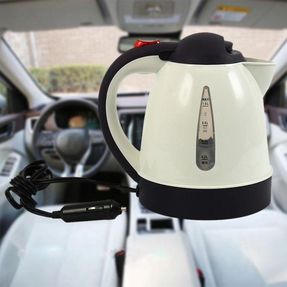12V 24V Auto Wasserkocher 1000ml Auto Heizwasserflasche LKW Heizteekanne Kaffee Tee Erhitzen