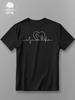 T-Shirt with Cat Pulse