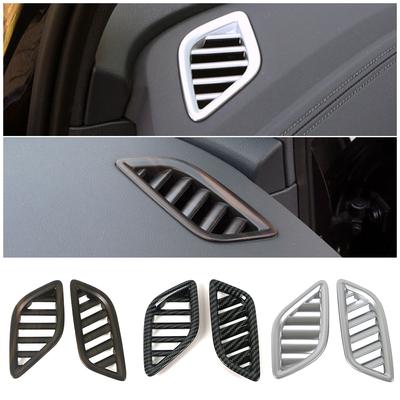 Para Volkswagen VW ID.4 ID4 2024 2024 2024 Parte interna do carro Refit Painel Saída de ar CA Ventilação Moldura Guarnição Adesivo de fibra de carbono