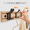 MDKDKDL Wall Portable Natural Bamboo Storage Coat Hat Clothes Natural Wall-Mounted Hooks, Hanger, Hooks, Organization, Hooks, Hook, Hook, Hook,