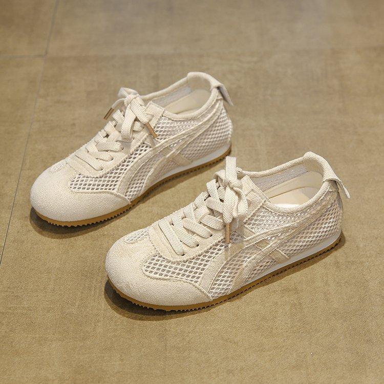 

Фиолетовые кроссовки Forrest Gump ретро немецкие тренировочные кроссовки женские 2025 новая летняя тонкая удобная спортивная и повседневная обувь на плоской подошве 40