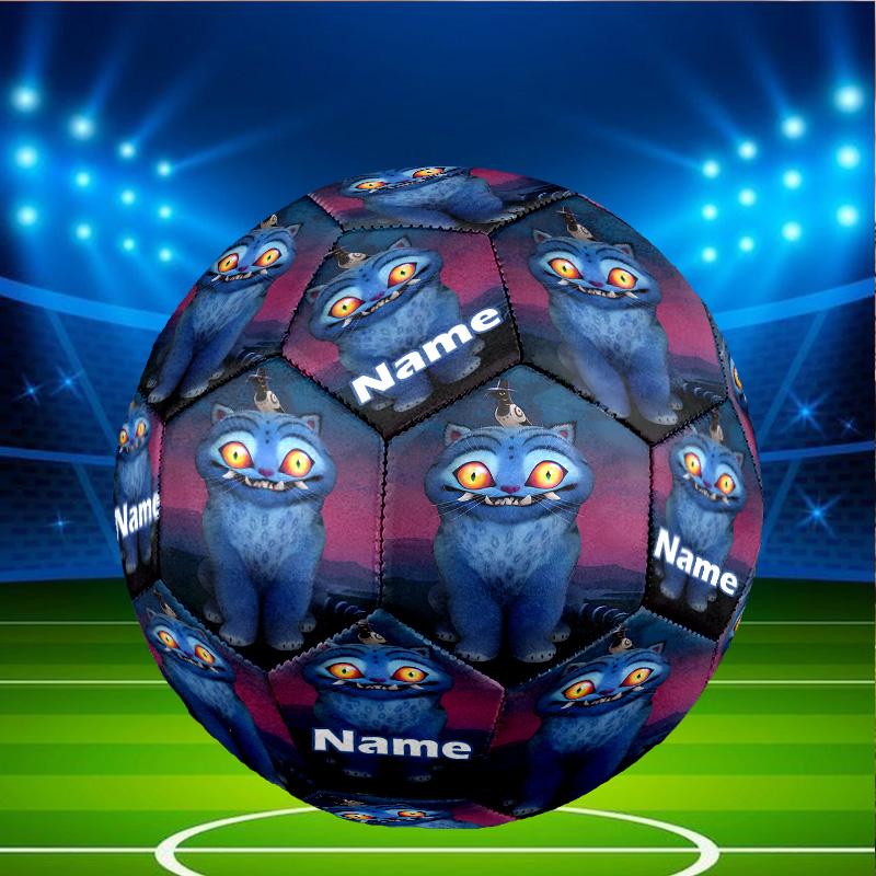 Custom Name Personalized KPop Hunters-A Print Size 5 Soccer Ball Training & Match Football, for Team, Kicking, Gift for Football Enthusiasts