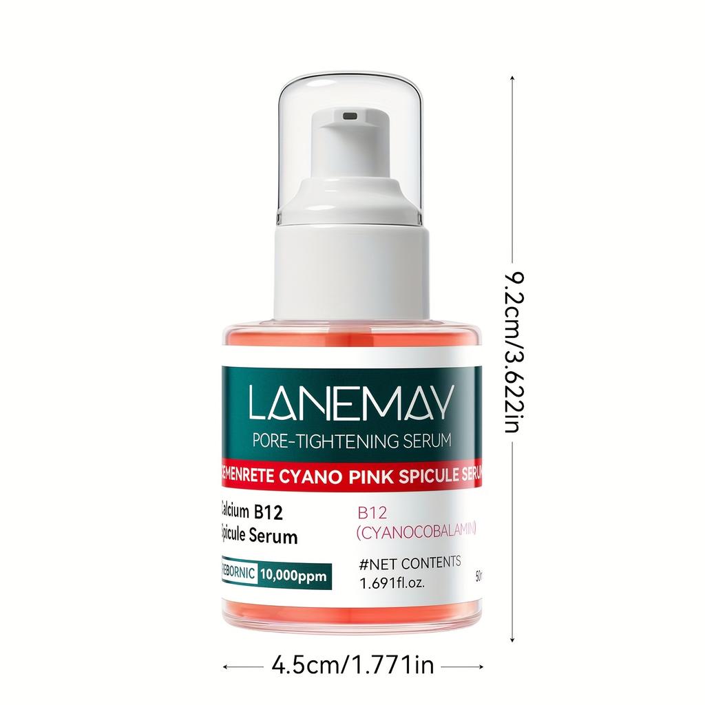 Pore Tightening Serum - Contains Vitamin B12. Brightens dull skin, tightens pores, and even out skin tone 50ml