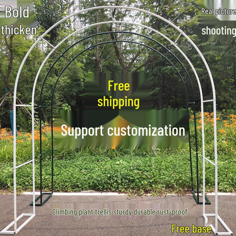 Junran European Style Courtyard Trellis for Climbing Plants and Roses