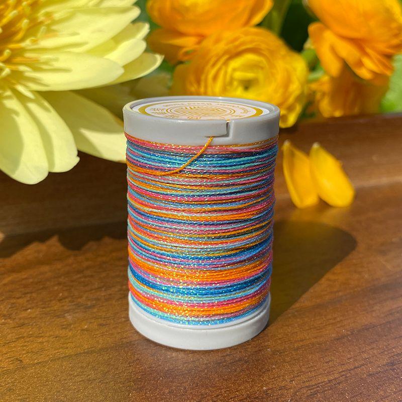 

Классный 0.3 Звездное небо Секционно окрашенная вощеная нить Ручная работа Плетеная проволока Вощеная нить Вощеная нить Браслет Цепочка на запястье Золотое украшение Проволока с бусинами Stars -6937