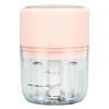 Electric Garlic Chopper 250ml Capacity Cordless Garlic Grinder Mincer for Chili Onion