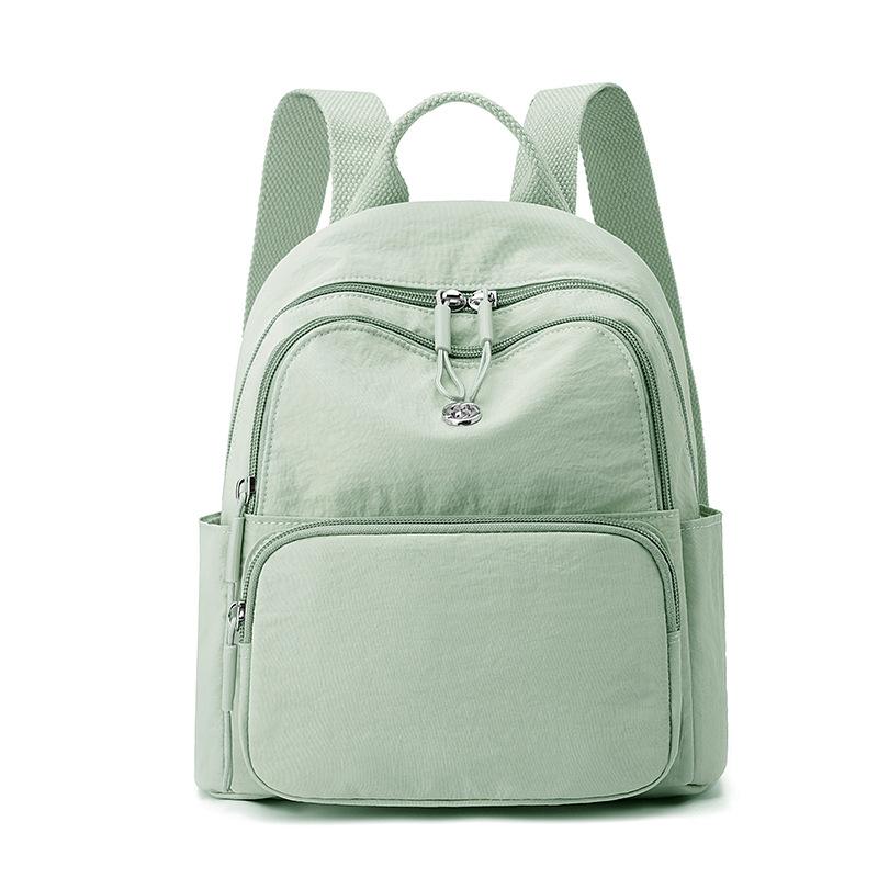 Simple and stylish backpack, high-end sense niche women's outdoor travel commuter small bag