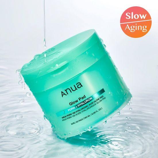 Anua PDRN 100 Hyaluronic Acid Glow Pads 60 Sheets