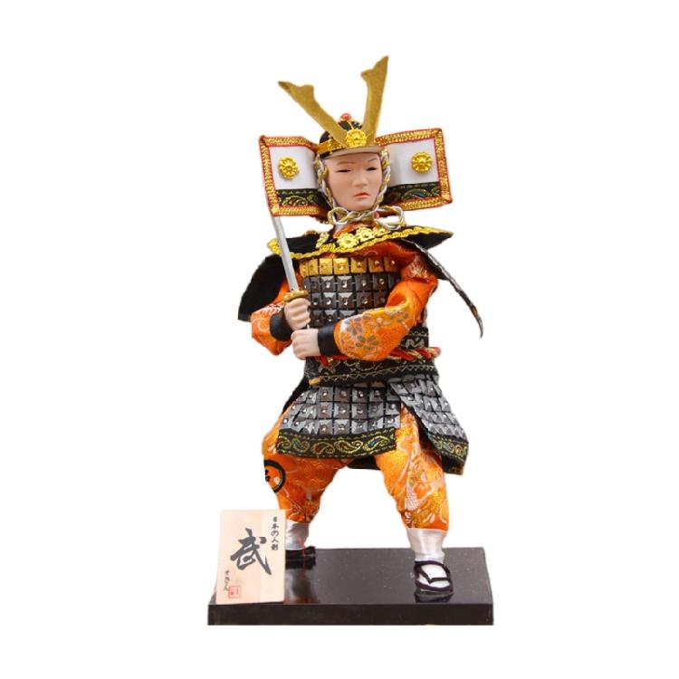 Aufwendige japanische Samurai und Ninja Figur für Kunstliebhaber und Innendekoration