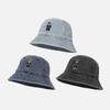 Versatile Denim Fishing Cap Korean Sun Protection Hat Cute Denim Bucket Cap  Spring Summer