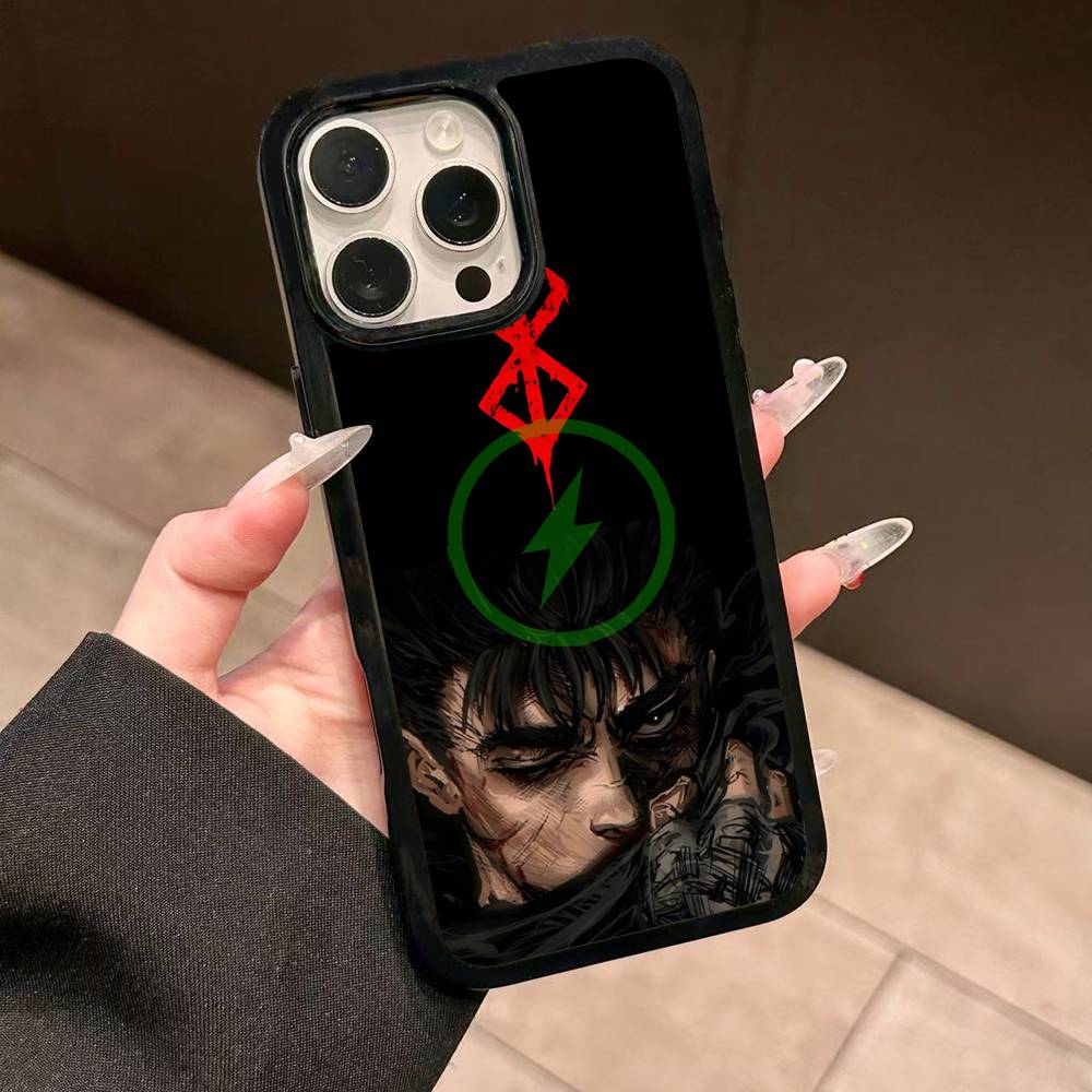 

Comic Cool Berserk Phone Case For IPhone 13 14 15 11 12 16 17 Pro Max Plus For Magsafe Magnetic Shell iPhone 12