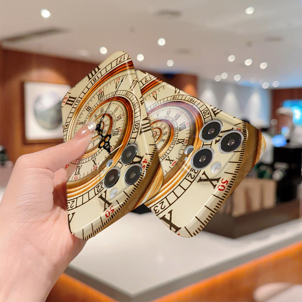 All-inclusive Film Handyhülle Cartoon Mode Design Hartschale Vollabdeckung Kameraschutzhülle für OPPO A60 A96 Reno12 Realme C53 C75