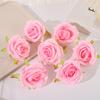 10 Pcs Artificial Rose Blooms Realistic Faux Roses Long-lasting Fake Blooms Table Centerpieces for Living Room Decoration Wedding DIY Projects
