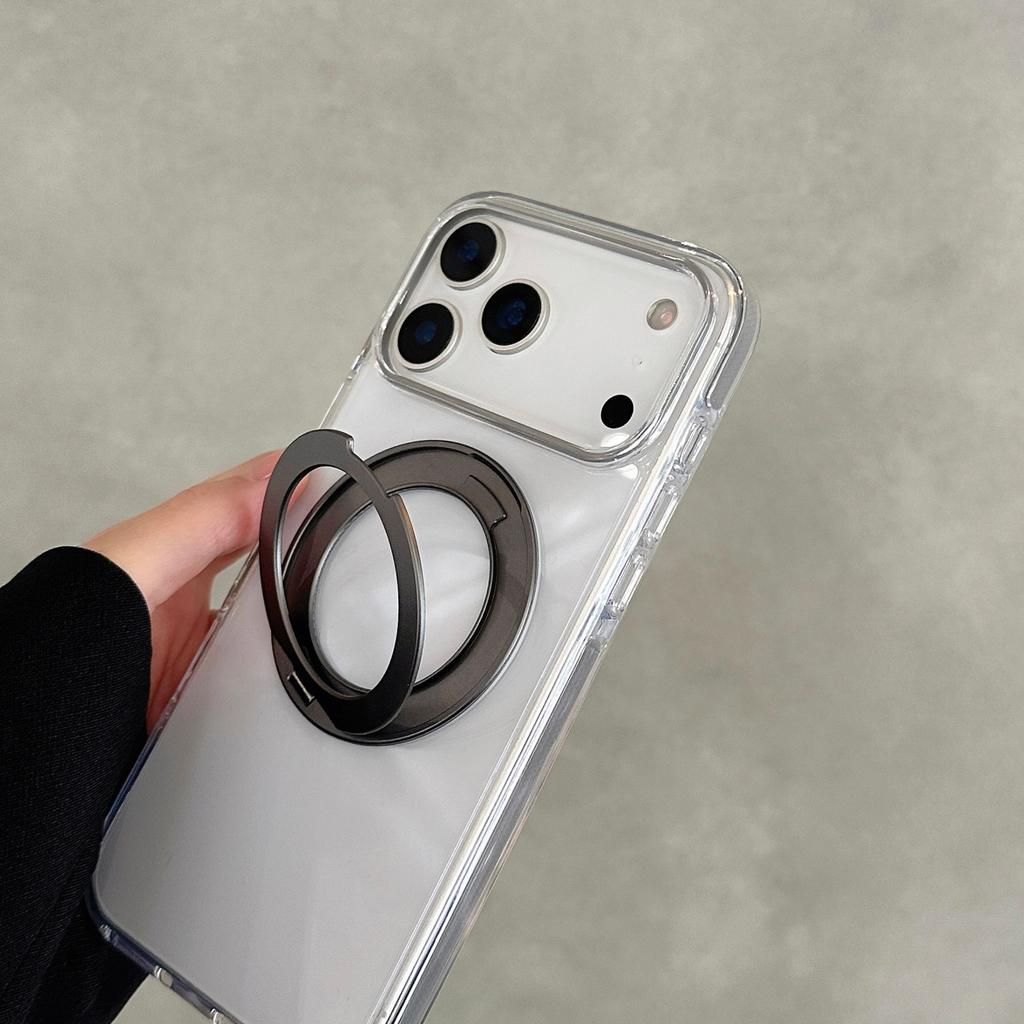 Applicable to Apple 11promax mobile phone case 11 ice crystal 111 bracket case 11 transparent anti-drop protective case