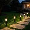 Outdoor Solar Garden Lights Auto On Off Pathway Lights for Yard Lawn Walkway Driveway Landscape Lighting  Clearance