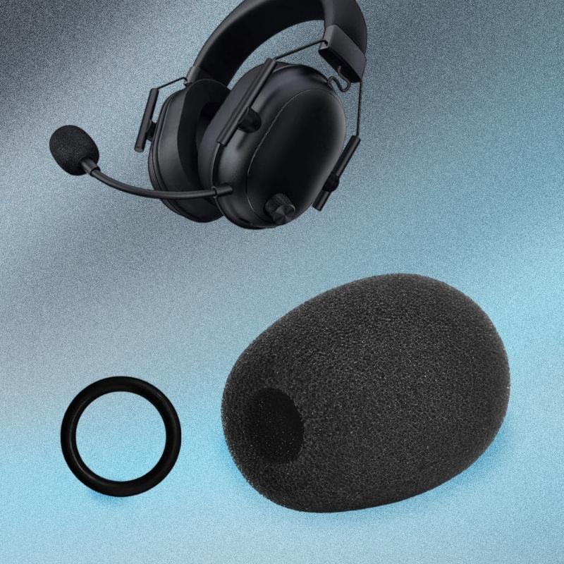 Noise Isolating Foam Microphones Windscreen For KairaPro/KairaX, KrakenV3Pro Headsets Beam Microphones Foam Cover