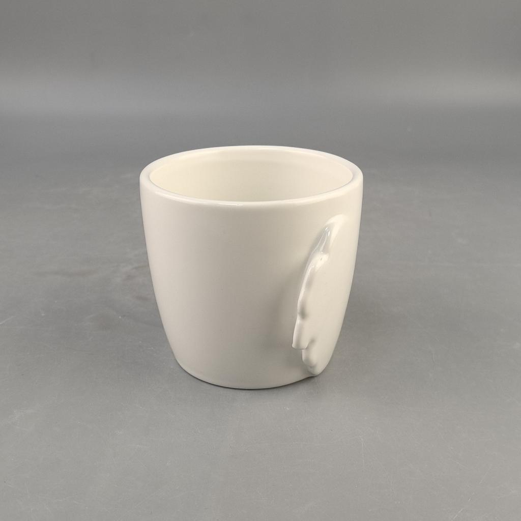 Wing Shape Creative Ceramic Coffee Cup Drinking Cup Personality Simple Fun Cute Mug