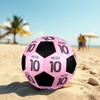 Messi 10 Soccer Ball Colorful All Ages Machine Stitched PVC Competition Ready Durable High-Bounce.SIZE5