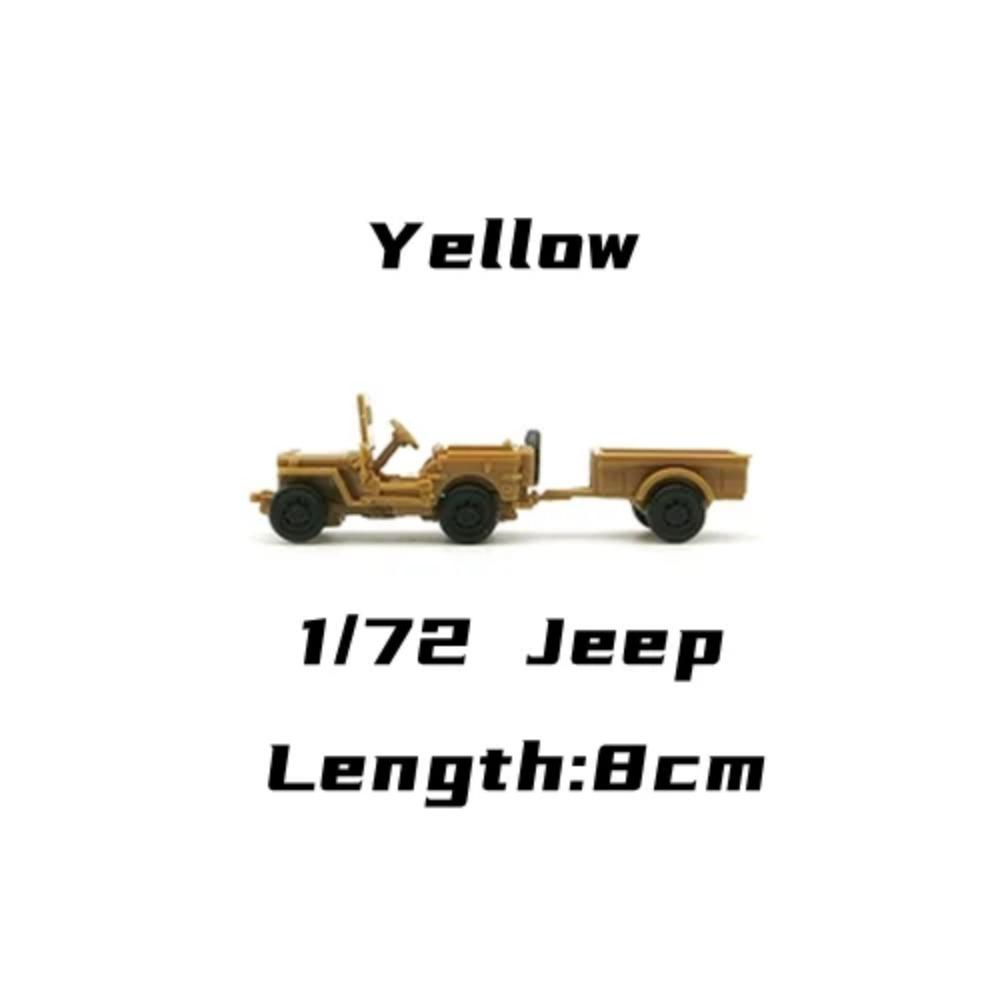 4D 1/72 Military Vehicle Puzzle Model Hummer Truck Armored Car Model Assembly Kit Simulated Tank Plastic Toys