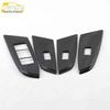 GS8 Glass Lift Stainless Steel Window Armrest Switch Decorative Frame Sequin Car Accessory
