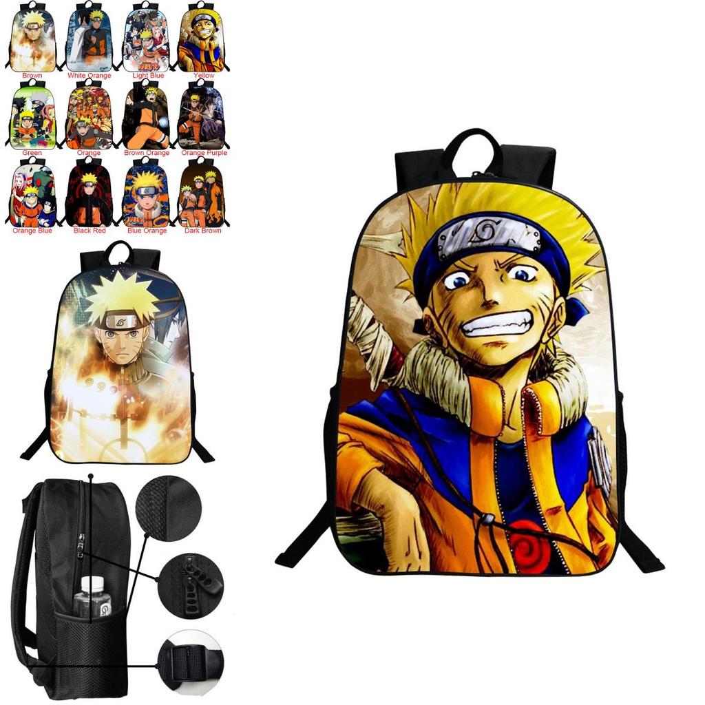 Modny Plecak Anime Uchiha Itachi z Wysokiej Jakości Tkaniną Oxford i Przestronnymi Komorami