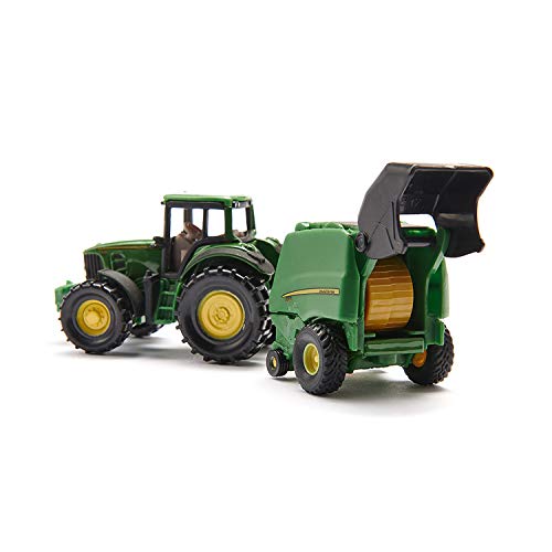 BorneLund SIKU John Deere Tractor with Baler SK1665
