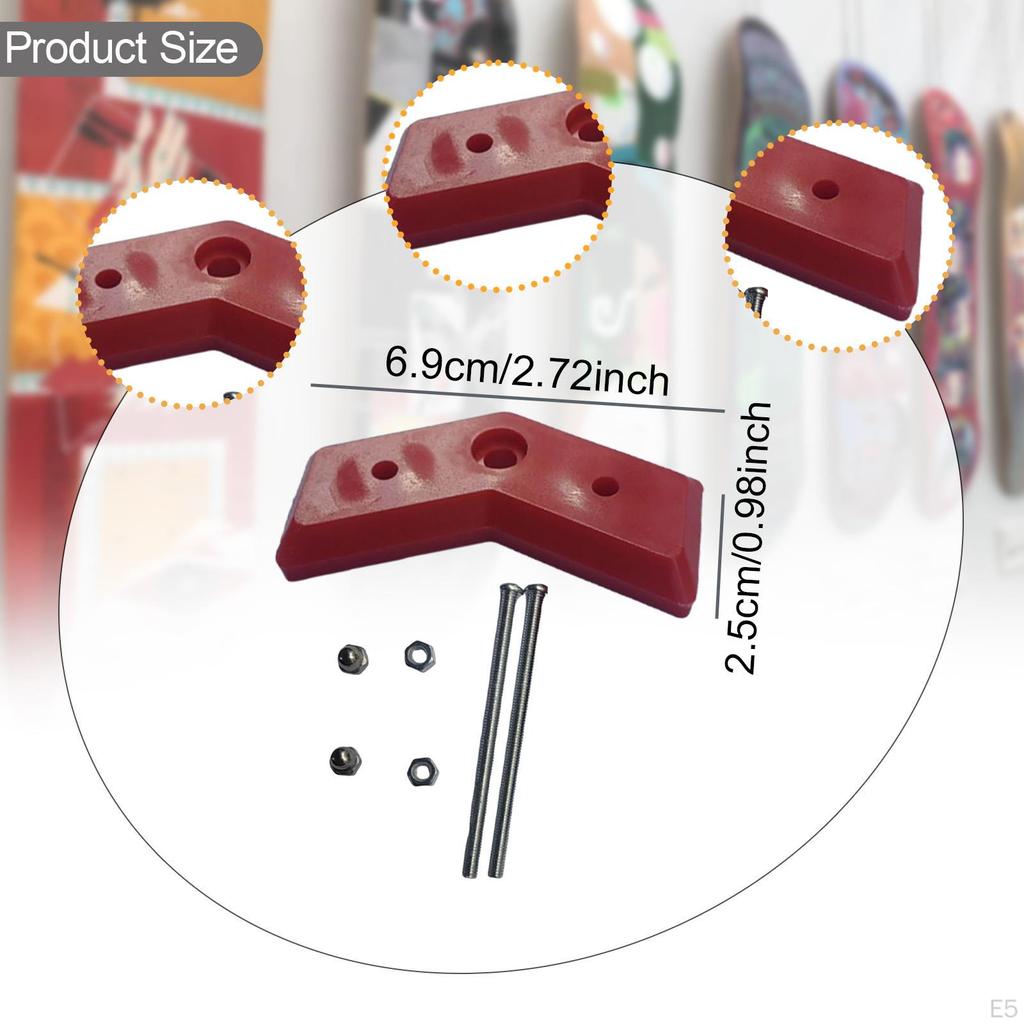 Skateboard Rack, Storage Holder, Longboard Display Tool Easy To Install