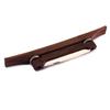 Archtop Guitar Bridge Rosewood Jazz Instrument Parts with Bone Saddle