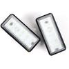 Per Toyota Land Cruiser J120 J200 Reiz Mark X 04-09 Lexus LX470 GX470 LX570 Bianco Xenon 18 LED SMD Lampada Luce Targa