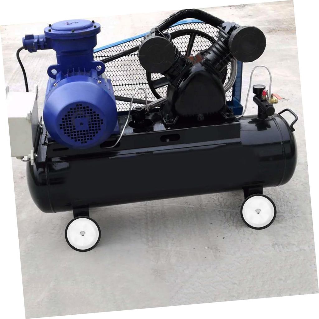 2-Piece Replacement Caster Wheels for Air Compressors, Easy Installation, High Efficiency, Caster Compressor Rollers, Suitable for Industrial Use