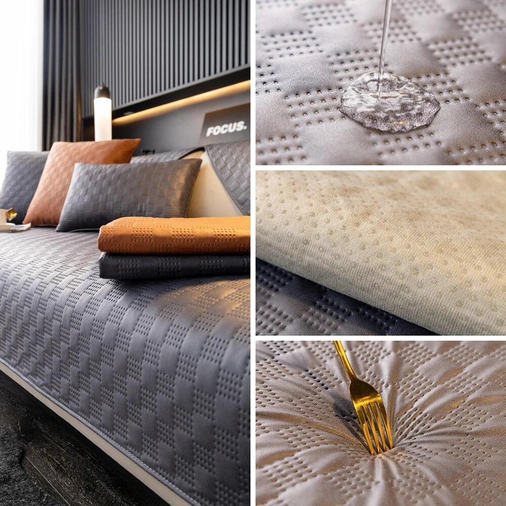 Technology Cloth Waterproof Sofa Cover Anti-slip Four Seasons Universal Sofa Towel Nordic Home Living Room Sofa Cushion Decor