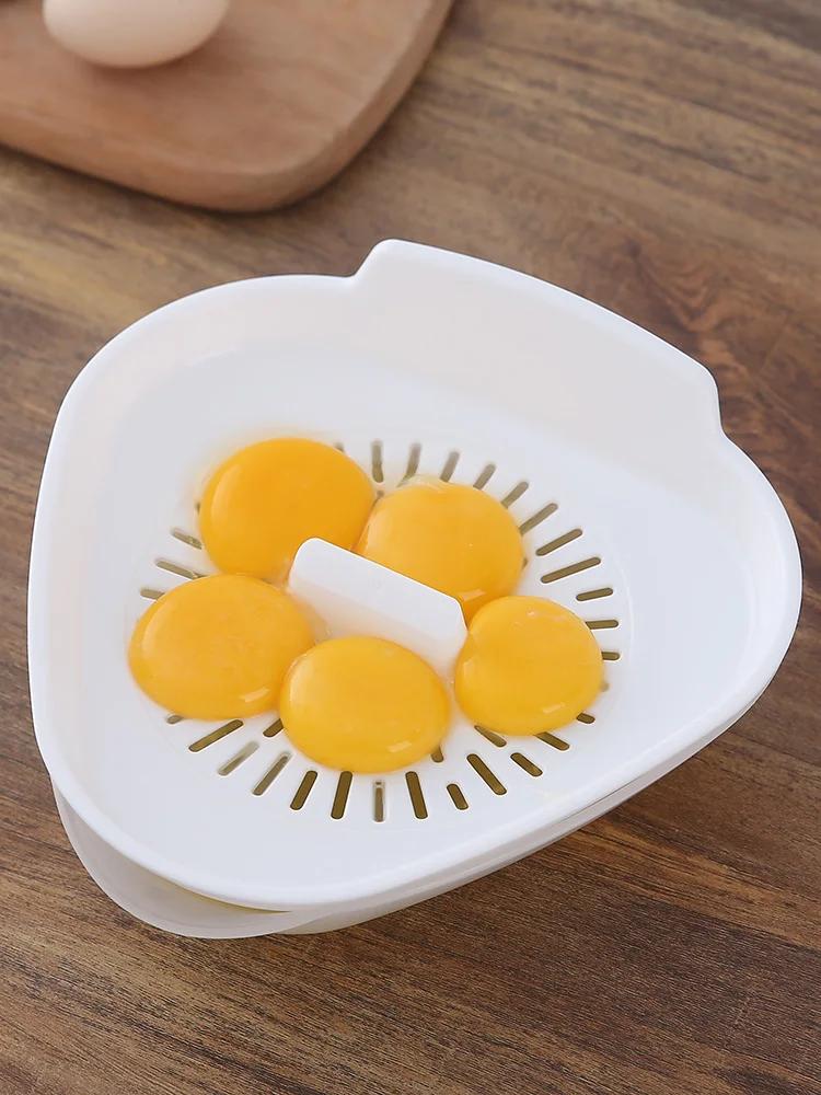Leaking Egg White Egg Yolk Separator Plus Size Baking Household Triangular Egg Liquid Isolation Artifact Filter Tool