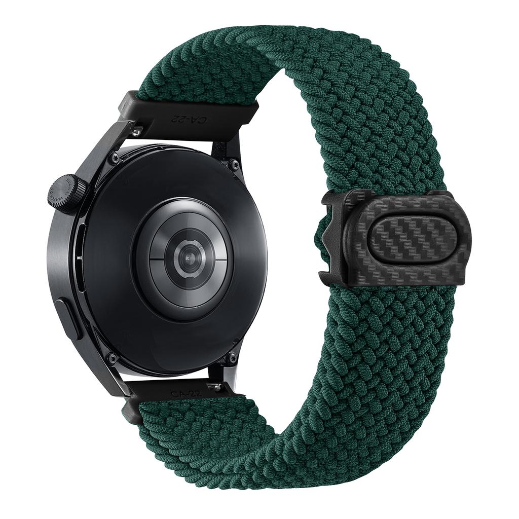 Strap For Samsung Galaxy Watch 7 6 4 classic/5 pro/active 2/s3/46 braided solo loop bracelet Huawei watch GT2 3 4 20mm/22mm Band