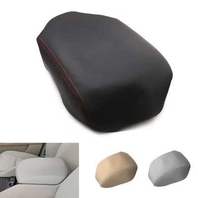 Car Center Armrest Console Glove Box Microfiber Leather Cover Trim For Honda Pilot 2009 2010 2011 2012