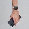 ERBORD Universal Silicone Strap 22mm, Tropic, Pink/Black Buckle