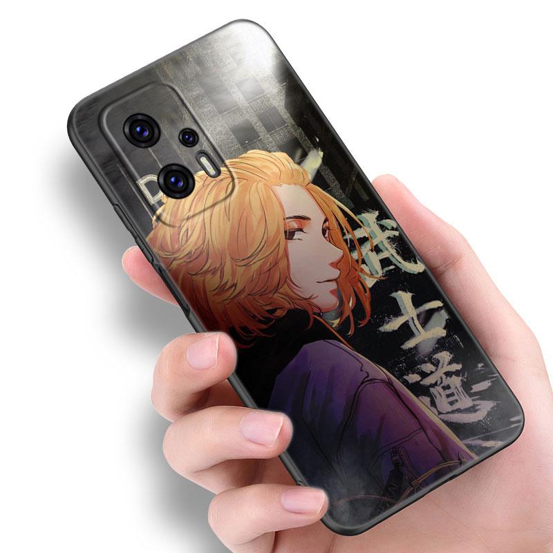 Tokyo Avengers Anime Phone Case For Xiaomi POCO F2 F3 M2 M3 M4 X3 X4 Pro NFC F4 GT 5G F1 X2 C3 C31 C40 M5S Soft TPU Black Cover
