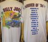 T-shirt Bianca a Maniche Corte Billy Joel Anni '90 1994 Doppia Faccia Unisex NH26035 T-Shirt Unisex
