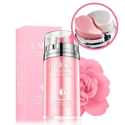 Laikou Elastic Anti-Dark Circles Repair Firming Day and Night Anti-Wrinkle Rose Eye Cream