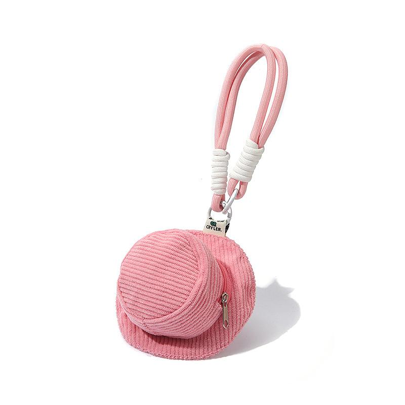 Mini Hat Cute Headphe Bag Lipstick Bags Pendant Keychain Fashi Canvas Small Wallet Key Chain Coin Purse Cartera Mujer