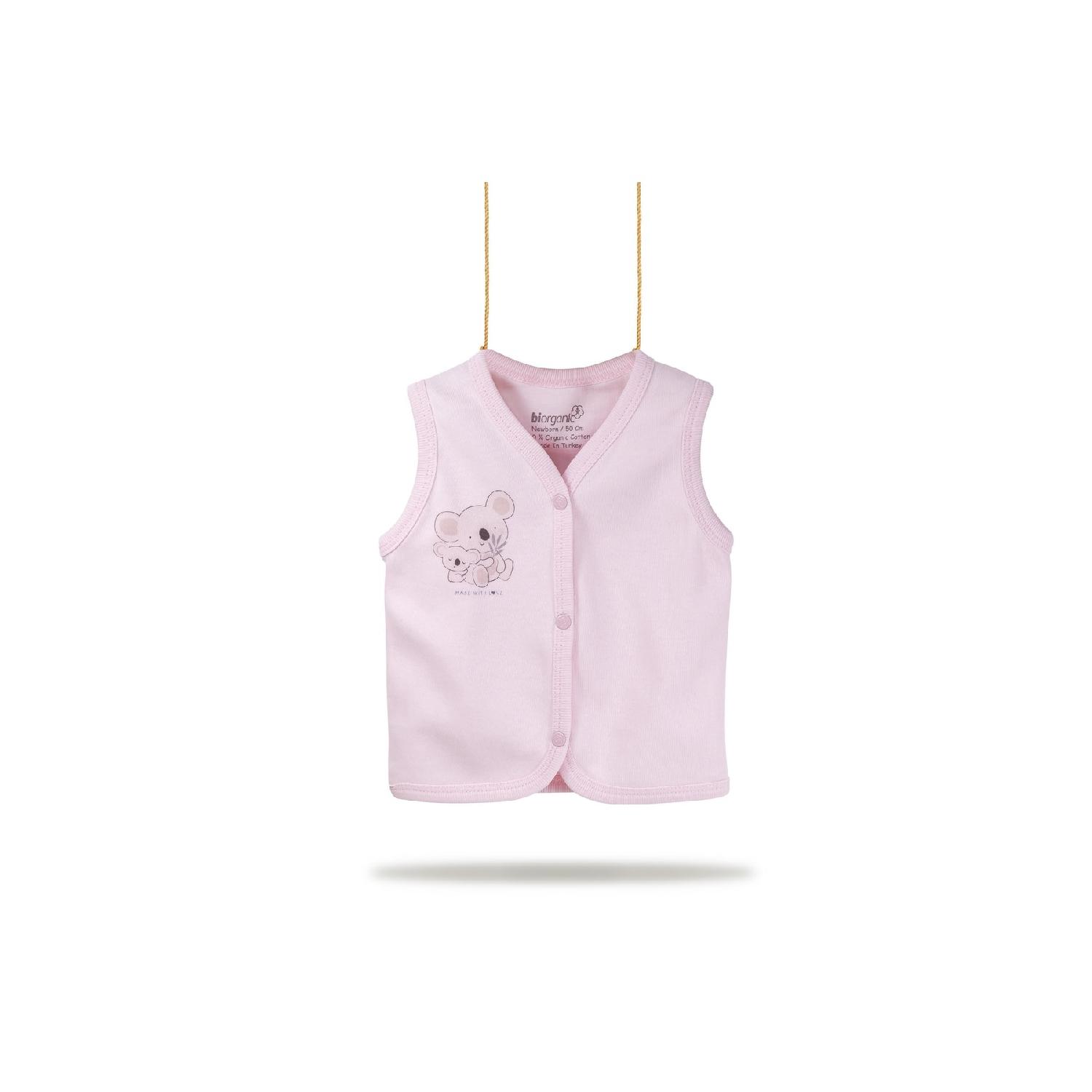 

Bi Organic Basic Vest 61343 Pink Pink-68