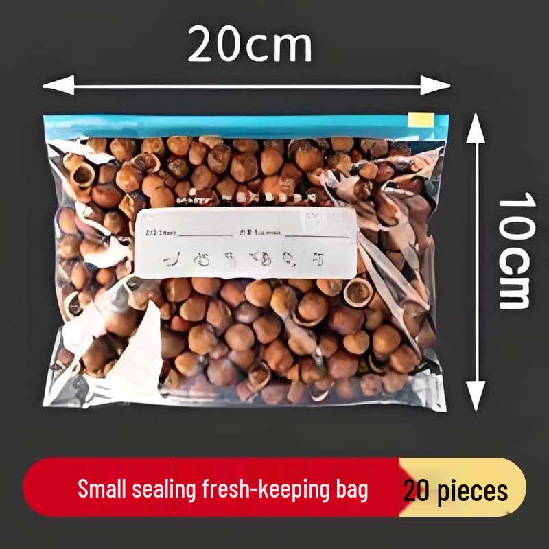 ZISIZ Thickened Antibacterial Zipper Seal Fresh-keeping Bags