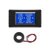 6-in-1 Digital Ammeter/Voltmeter LCD AC 80-260V 0-100A Power kWh Frequency AIMOONSA
