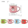 150ML/350ML Christmas Mugs Ceramic Cute Santa Elk Penguin Mousse Cup Coffee Cup for Office Home Milk Coffee Tea Cups Xmas Gifts