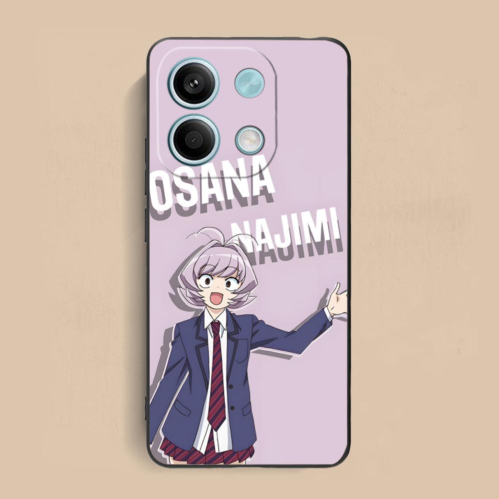 Anime Najimi Osana Mobile Phone Case for Xiaomi Redmi Note 14 13 12 11 S Pro Plus 4G 5G Colorful Printing Cover Cover Luxury