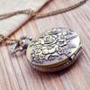 For Women Vintage With Necklace Pocket Watch Steampunk Fob Watches Pocket