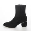 [Carino] [Rain-resistant] Pointed Flare Heel Boots